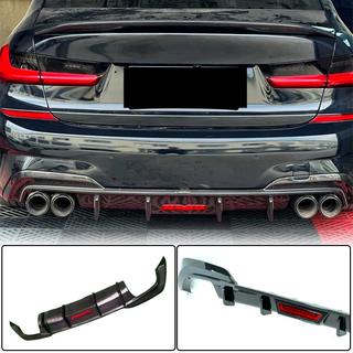 Rear Bumper Diffuser V6 (for M-Sport 2018-2022, Carbon) BMW 3 Series G20/G21 2018- photo 1