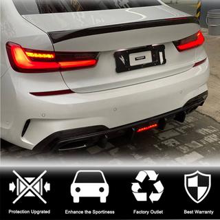 Rear Bumper Diffuser V6 (for M-Sport 2018-2022, Carbon) BMW 3 Series G20/G21 2018- photo 2