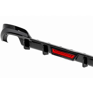 Rear Bumper Diffuser V6 (for M-Sport 2018-2022, Carbon) BMW 3 Series G20/G21 2018- photo 4