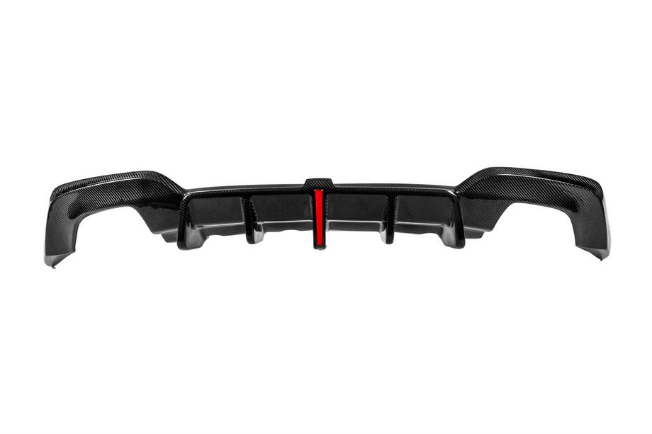 BMW 3 Series G20/G21 2018- Rear Bumper Diffuser V3 (for M-Sport 2018-2022, Carbon) Photo 3