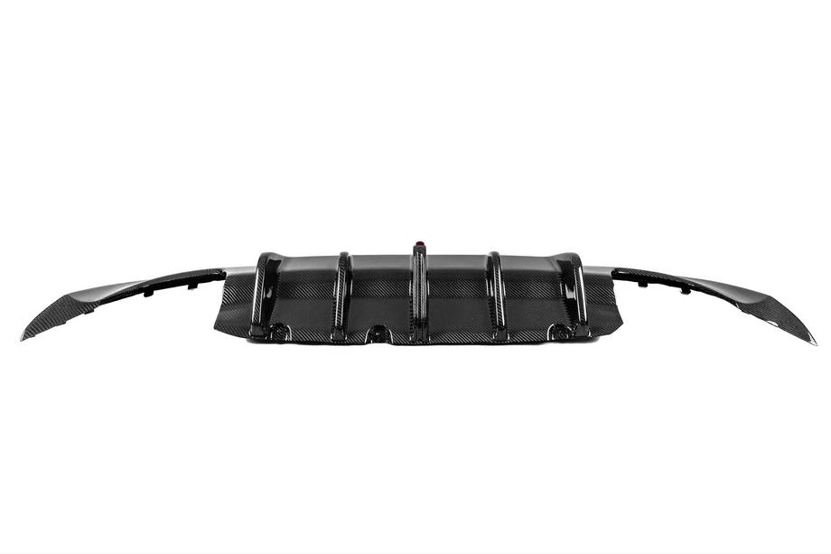 BMW 3 Series G20/G21 2018- Rear Bumper Diffuser V3 (for M-Sport 2018-2022, Carbon) Photo 8