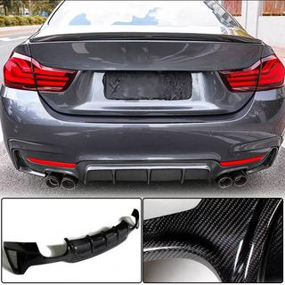Rear Bumper Diffuser V1 (for M-Sport, Carbon) BMW 4 Series F32/F33/F36 2012-2020 photo 1