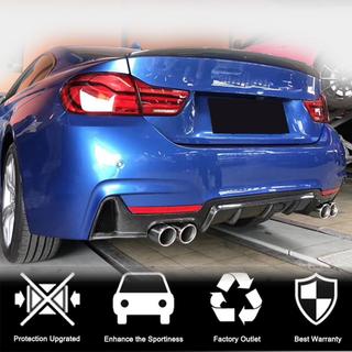 Rear Bumper Diffuser V1 (for M-Sport, Carbon) BMW 4 Series F32/F33/F36 2012-2020 photo 2