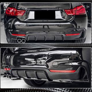 Rear Bumper Diffuser V2 (for M-Sport, Carbon) BMW 4 Series F32/F33/F36 2012-2020 photo 2