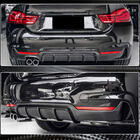 BMW 4 Series F32/F33/F36 2012-2020 Rear Bumper Diffuser Carbon ABS V5 (M-Sport) photo 3