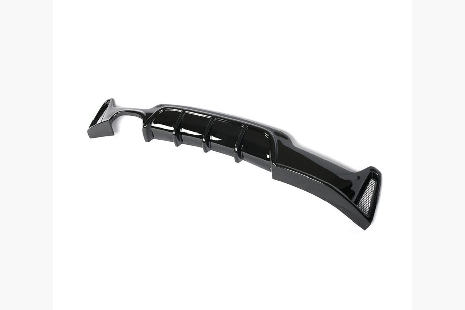 BMW 4 Series F32/F33/F36 2012-2020 Rear Bumper Diffuser Carbon ABS V5 (M-Sport) Image