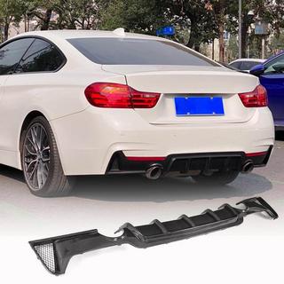 Rear Bumper Diffuser V4 (for M-Sport, Carbon) BMW 4 Series F32/F33/F36 2012-2020 photo 2