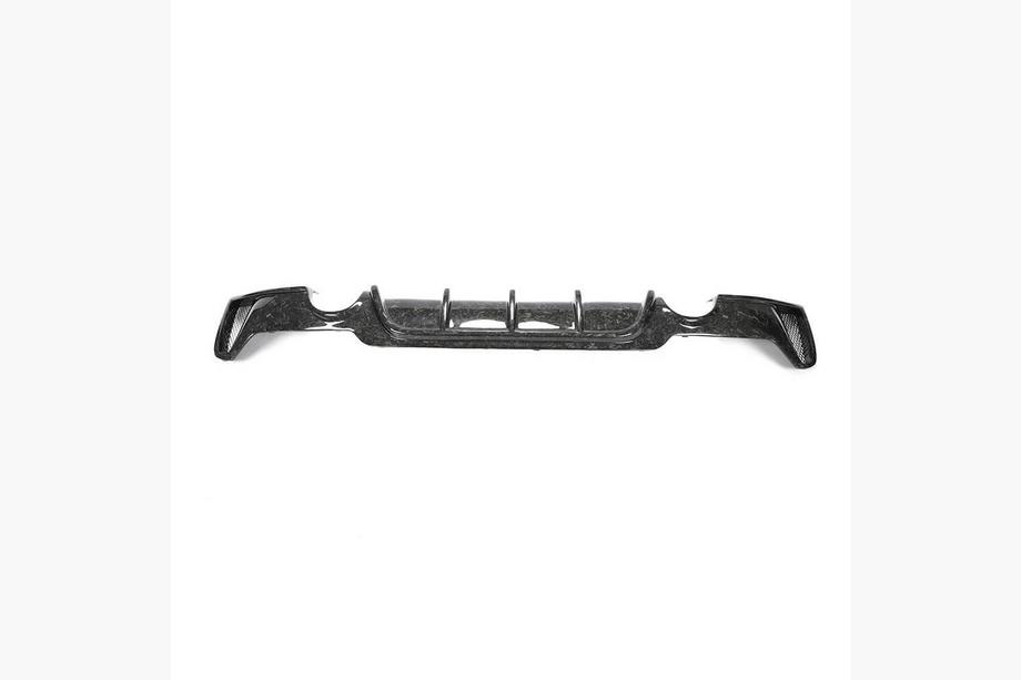 BMW 4 Series F32/F33/F36 2012-2020 Rear Bumper Diffuser V4 (for M-Sport, Carbon) Image