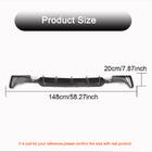 BMW 4 Series F32/F33/F36 2012-2020 Rear Bumper Diffuser FRP V6 (M-Sport) photo 6