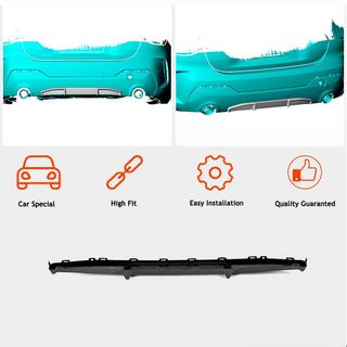Rear Bumper Diffuser V1 (for G22/G23 M-Sport, Carbon) BMW 4 Series G22/23/26 2020- photo 2