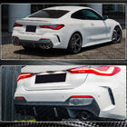 BMW 4 Series G22/23/26 2020- Rear Diffuser V2 for G22/G23 M-Sport, Carbon photo 4