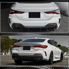 BMW 4 Series G22/23/26 2020- Rear Diffuser V2 for G22/G23 M-Sport, Carbon photo 5