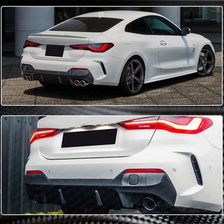 Rear Diffuser V2 for G22/G23 M-Sport, Carbon BMW 4 Series G22/23/26 2020- photo 4