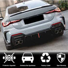 BMW 4 Series G22/23/26 2020- Rear Bumper Diffuser FRP V4 (M-Sport) photo 2