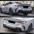BMW 4 Series G22/23/26 2020- Rear Bumper Diffuser FRP V4 (M-Sport) photo 3