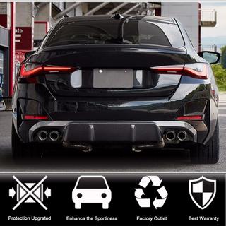 Rear Bumper Diffuser V2 (for G26 M-Sport, Carbon) BMW 4 Series G22/23/26 2020- photo 2