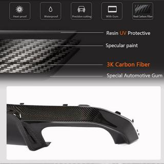 Rear Bumper Diffuser V2 (for G26 M-Sport, Carbon) BMW 4 Series G22/23/26 2020- photo 4