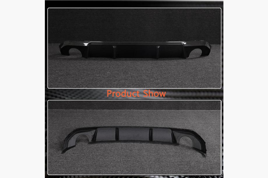 BMW 4 Series G22/23/26 2020- Rear Diffuser V1 for G26 M-Sport, Carbon Photo 4