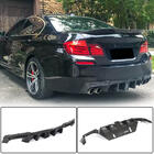 BMW 5 Series F10/F11 2010–2016 Rear Diffuser V2 for F10 M-Sport, Carbon photo 2