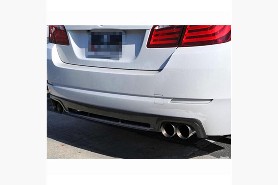 BMW 5 Series F10/F11 2010–2016 Rear Diffuser V4 for F10 M-Sport, Carbon Photo 3