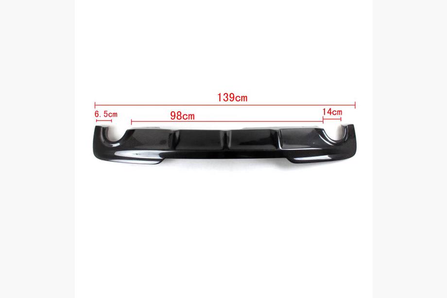 BMW 5 Series F10/F11 2010–2016 Rear Diffuser V5 for F10 M-Sport, Carbon Photo 6