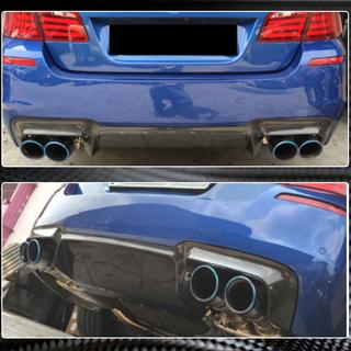 Rear Bumper Diffuser V2 for F10 M5, Carbon BMW 5 Series F10/F11 2010–2016 photo 4