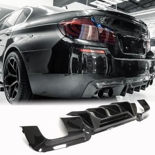 Rear Bumper Diffuser V3 for F10 M5, Carbon BMW 5 Series F10/F11 2010–2016 photo 1