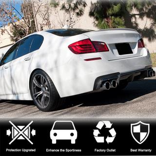 Rear Bumper Diffuser V4 for F10 M5, Carbon BMW 5 Series F10/F11 2010–2016 photo 2