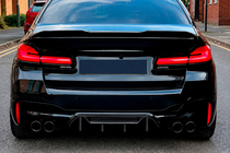 BMW 5 Series G30/G31 2017–2023 Rear Bumper Diffuser V1 (for M5 F90, Carbon) photo 3