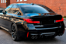 BMW 5 Series G30/G31 2017–2023 Rear Bumper Diffuser V1 (for M5 F90, Carbon) photo 1