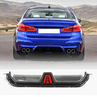 BMW 5 Series G30/G31 2017–2023 Rear bumper diffuser V2 for M5 F90 (Carbon) photo 1