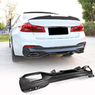 BMW 5 Series G30/G31 2017–2023 V4 rear bumper diffuser (for M-Sport/M5 F90, Carbon) photo 16