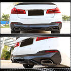 BMW 5 Series G30/G31 2017–2023 V4 rear bumper diffuser (for M-Sport/M5 F90, Carbon) photo 17