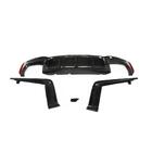BMW 5 Series G30/G31 2017–2023 Rear bumper diffuser V5 (for M-Sport/M5 F90, carbon) photo 1