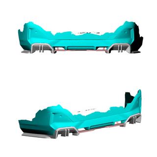 Rear Bumper Diffuser (for M-Sport, Carbon) BMW 5/i5 Series G60/G60E/G61 2023- photo 2