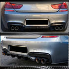 BMW 6 Series F12/F13/F06 2011-2018 Rear Bumper Diffuser Carbon V2 (M-Sport) photo 3