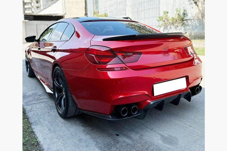 BMW 6 Series F12/F13/F06 2011-2018 Rear Bumper Diffuser V1 (for M6, Carbon) Photo 3