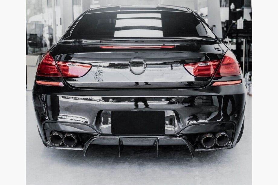 BMW 6 Series F12/F13/F06 2011-2018 Rear Bumper Diffuser V1 (for M6, Carbon) Photo 5