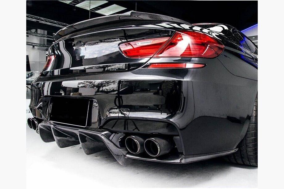 BMW 6 Series F12/F13/F06 2011-2018 Rear Bumper Diffuser V1 (for M6, Carbon) Photo 6