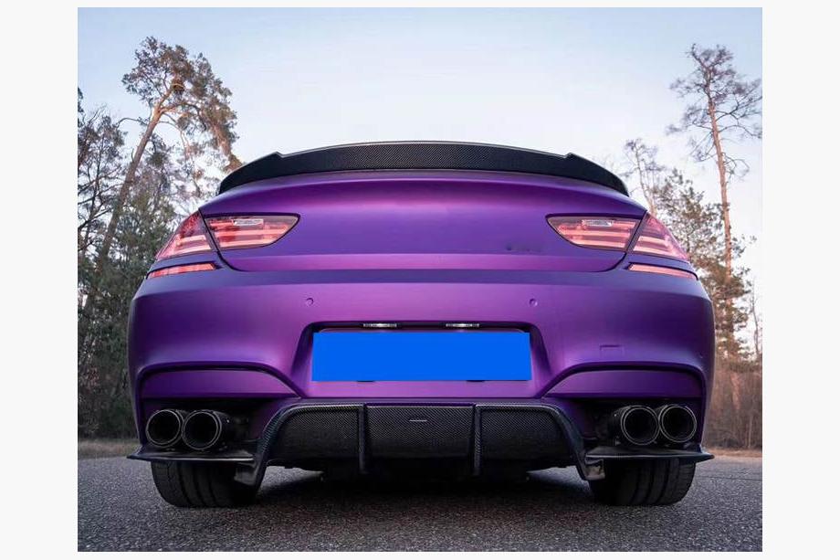 BMW 6 Series F12/F13/F06 2011-2018 Rear Bumper Diffuser V1 (for M6, Carbon) Photo 9