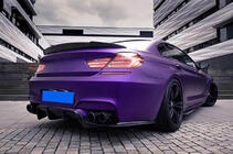 BMW 6 Series F12/F13/F06 2011-2018 Rear Bumper Diffuser FRP V2 (for M6) photo 11