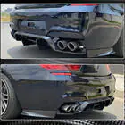 BMW 6 Series F12/F13/F06 2011-2018 Rear Bumper Diffuser V3 (for M6, Carbon) photo 4