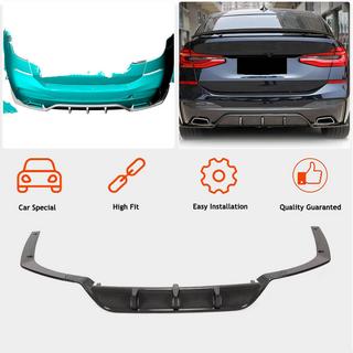 Rear Bumper Diffuser V2 (for M-Sport 2017-2020, Carbon) BMW 6 Series G32 2017- photo 2
