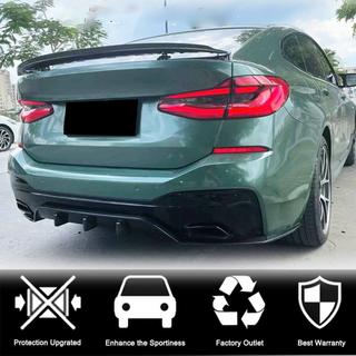 Rear Bumper Diffuser V2 (for M-Sport 2017-2020, Carbon) BMW 6 Series G32 2017- photo 3