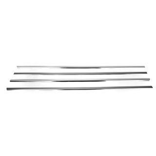 Side window chrome trims (4 pcs, stainless steel) SsangYong Action 2005-2018 photo 2