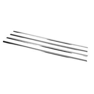 Side window chrome trims (4 pcs, stainless steel) SsangYong Action 2005-2018 photo 3