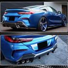 BMW 8 Series G14/G15/G16 2018- Rear Bumper Diffuser V2 for G14/G15 M-Sport, Carbon photo 4
