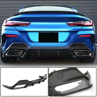 Rear Bumper Diffuser V2 for G14/G15 M-Sport, Carbon photo 1
