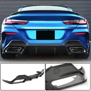 Rear Bumper Diffuser V2 for G14/G15 M-Sport, Carbon photo 2