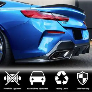 Rear Bumper Diffuser V2 for G14/G15 M-Sport, Carbon photo 3